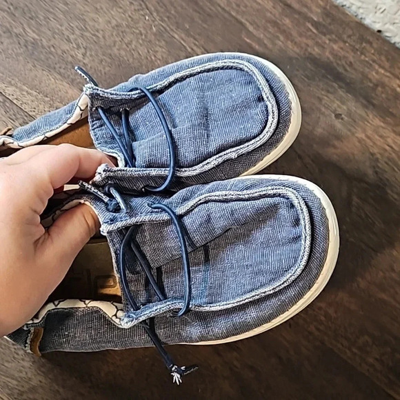 Hey Dude Wendy Youth Sparkling Demin - Picture 3 of 7